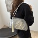 New Chinese national style embroidery women's bag 2024 summer new fold clouds bag personalized foreign gas -shoulder messenger bag