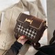 Cross -border women's bag new trendy retro small square bag all -match versatile shoulder bag Korean fashion crossbody bag