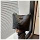 Korean sense niche design large -capacity bag female 2024 summer new fashion, simple shoulder oblique cross -tote bag