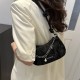 Summer fashion handbian shoulder bag female beautiful casual niche design crossbody bag new metal chain new moon bag