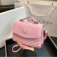 2024 new fashion small fresh sweet small bag popular solid solid color wild handbags