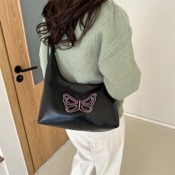 2024 spring new fashion casual shoulder bag simple and fashionable large -capacity big capacity tote bag casual simple bucket bag