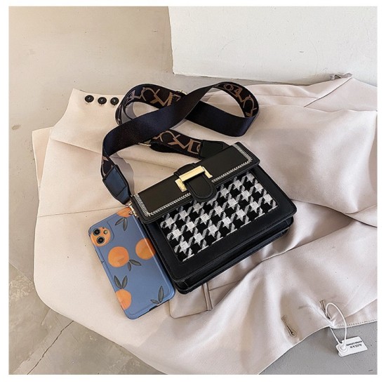 Cross -border women's bag new trendy retro small square bag all -match versatile shoulder bag Korean fashion crossbody bag