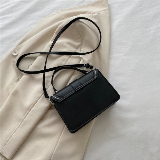 2024 new high -quality handbags, simple retro and exquisite small square bag women's fashion versatile shoulder mesengers