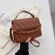 Aesthetic Western Simple Small Bag 2024 New Fashion Pure Color Women's Trend Shoulder Cross -Body Bag Cross -border Women's Bags