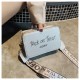 Cross -border bag women's bag 2024 new trend letters small square bag Korean version of fashion cross -body bag wild shoulder bag