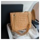 Cross -border texture Large -capacity messenger bag female 2024 new foreign gas fashion casual chain shoulder bag chain large bag