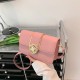 This year's popular new ladies commute small bag 2024 Summer foreign pure color simple shoulder messenger small bag