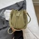 Bag women's bag new 2024 summer new shoulder mesengers bag editing weaving bucket bag pumping band -lane underarms bag