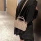 Aesthetic personality retro stamping handbag female 2024 new Chaoyang women's bag shoulder bag one piece