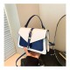 Small fresh color matching bag female 2024 new fashionable shoulder messenger bag sweet small square bag high -end handbag