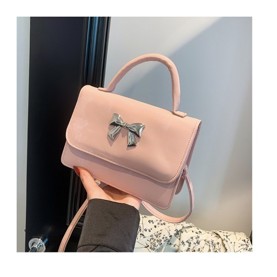 Summer new casual shoulder bag bow trend trendy fashion crossbody bag simple, beautiful personality versatile small bag