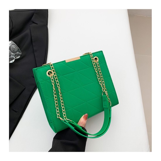 Commodity small square bag 2024 new high -end sensitive bag women's trendy fashion tote bag chain wild -shoulder messenger bag