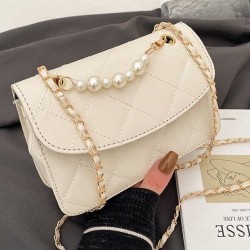 Bag female 2022 new fashion solid color messenger bag covered Japanese and Korean style handbags shoulder bag casual square bag