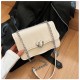 2024 Summer new fashion ladies shoulder bag design feel versatile chain bar crossbody bag casual love small square bag