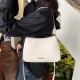 Trendy underarms bag female simple niche retro shoulder messenger bag new women's pure color sense handbag