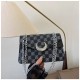 Korean version of the underarms 2024 new texture fashion letters printing handbag Personal shoulder mesengers small bag