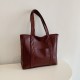 High face value, large -capacity bag female 2024 new Korean edition trendy versatile retro shoulder bag fashion tote bag cross -border