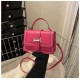 2024 new high -quality handbags, simple retro and exquisite small square bag women's fashion versatile shoulder mesengers