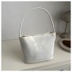 Simple capacity Summer Summer Gas 2024 Pure Color Spring Popular New Simple Cross -Shoulder Women's Bag