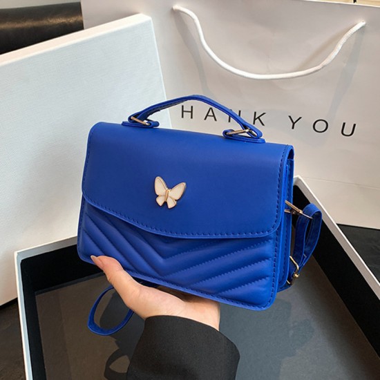 Advanced sensing bag female 2024 new fashion popular solid color versatile handbags bag shoulder mesengers bag small square bag