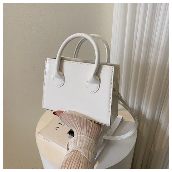 2024 spring and summer new messenger bag candy color handbags small square bag minimalist bag women's casual shoulder bag