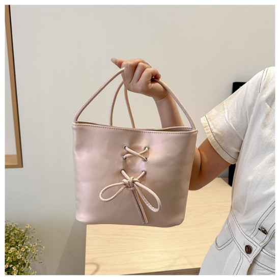 Korean sense niche design large -capacity bag female 2024 summer new fashion, simple shoulder oblique cross -tote bag