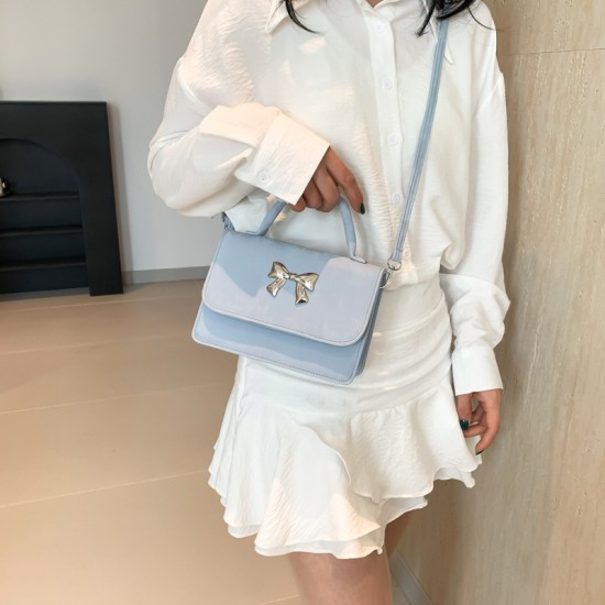 Summer new casual shoulder bag bow trend trendy fashion crossbody bag simple, beautiful personality versatile small bag