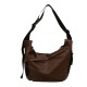 Dumpling bag female 2024 new leisure retro shoulder bag wild crossbody travel large -capacity crescent bag foreign trade