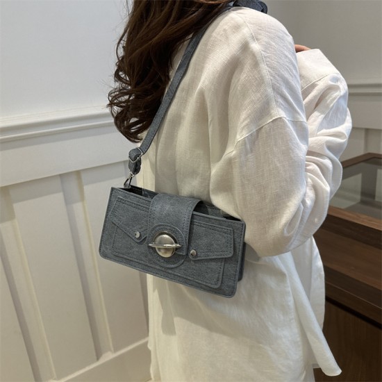 Niche armpit bag female 2024 new trendy fashion messenger small bag minimalist fashion foreign -style shoulder bag women