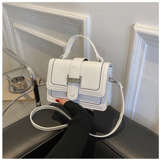 2024 new high -quality handbags, simple retro and exquisite small square bag women's fashion versatile shoulder mesengers