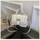 2024 new high -quality handbags, simple retro and exquisite small square bag women's fashion versatile shoulder mesengers