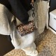 Niche design temperament leopard print bag female 2024 new autumn and winter retro high -end mini -shoulder bag small bag