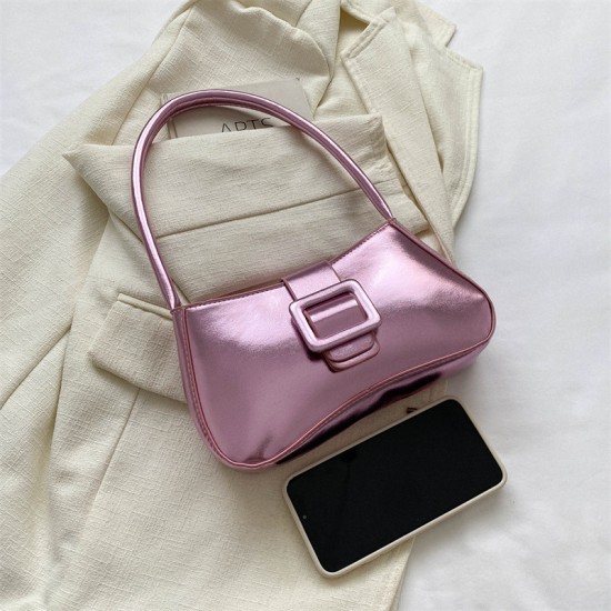 This year's popular handbag 2024 new casual simple shoulder bag niche bag women's summer fashion underarms bag