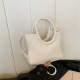 Bag women's retro circular handbag 2024 new Korean version of temperament versatile women's bag fashion soft noodle messenger bag