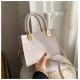 Texture bag female 2024 new fashion versatile INS shoulder bag stone pattern simple foreign qi cross -border handbag