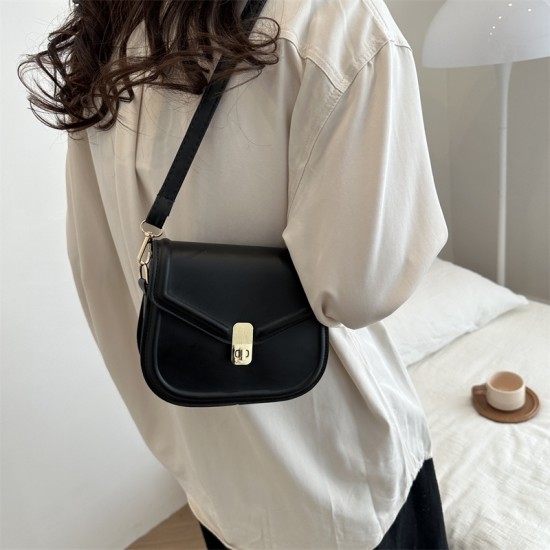 High -quality minimalist car stitching underarm bag women's bag 2024 new trendy fashion solid color versatile shoulder oblique crossbag