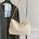 Ins wind niche wild girl shoulder mesengers, Japanese students simple solid color sports leisure and commute bag