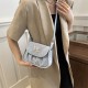 Freshly folds in summer, casual new fashion texture, messenger bag, fresh solid color bow, armpit bag