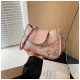 2024 Summer Bag Women's texture this year popular shoulder axillary bags new Chinese national wind chain bag cross -border