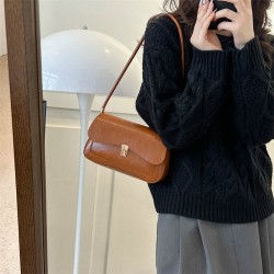 2024 new high -level sense niche underarms bag female wild retro fashion small square bag Korean trend shoulder bag