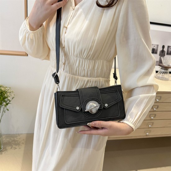 Niche armpit bag female 2024 new trendy fashion messenger small bag minimalist fashion foreign -style shoulder bag women