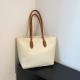 Soft -noodle retro todot women 2024 new solid color fashion casual large capacity commuting simple shoulder bag