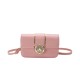 This year's popular new ladies commute small bag 2024 Summer foreign pure color simple shoulder messenger small bag