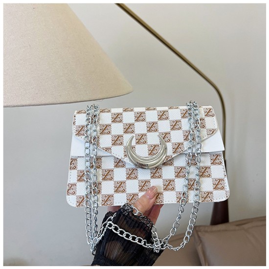 Korean version of the underarms 2024 new texture fashion letters printing handbag Personal shoulder mesengers small bag