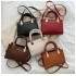 Texture bag female 2024 new fashion versatile INS shoulder bag stone pattern simple foreign qi cross -border handbag