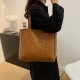 High face value, large -capacity bag female 2024 new Korean edition trendy versatile retro shoulder bag fashion tote bag cross -border