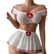 European and American cross -outward trade explosion Amazon passionate sexy lace temptation uniform sex lingerie nurses pack