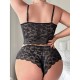 European and American cross -out foreign trade large -size fatty sex relationship fun underwear lace lace perspective seductive bray pants two pieces