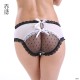 European and American cross -border ladies open crotch free sexy panties sexy large size big size t -pants tants European and American large size lace exposed hip